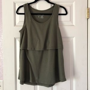 Latched Mama nursing tank